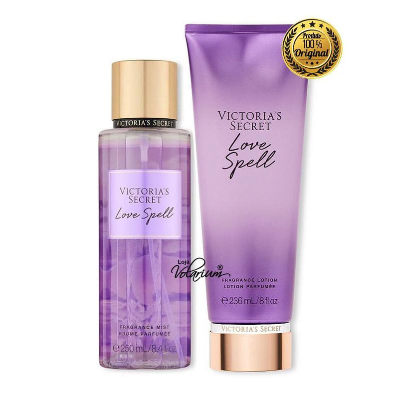 Kit victoria secret love spell original importado - VICTORIA'S
